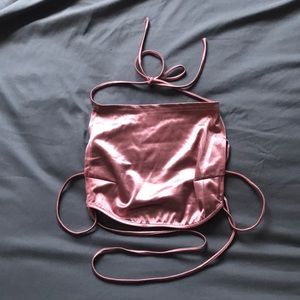 Crop top and skirt set